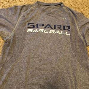 Nike SPARQ baseball shirt